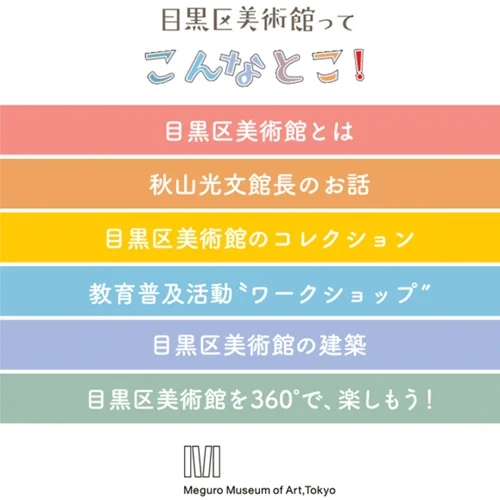 目黒区美術館/ウェブサイト